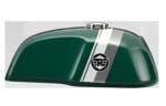 FUEL TANK CONTINENTAL GT650 BRITISH RACING GREEN