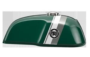 FUEL TANK CONTINENTAL GT650 BRITISH RACING GREEN