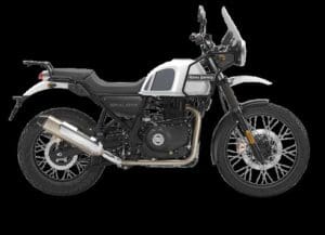 FUEL TANK HIMALAYAN SNOW WHITE