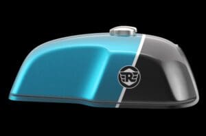 FUEL TANK CONTINENTAL GT650 VENTURA STORM BLUE